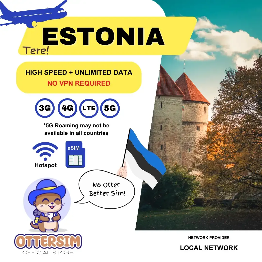 Ottersim eSIM - Estonia