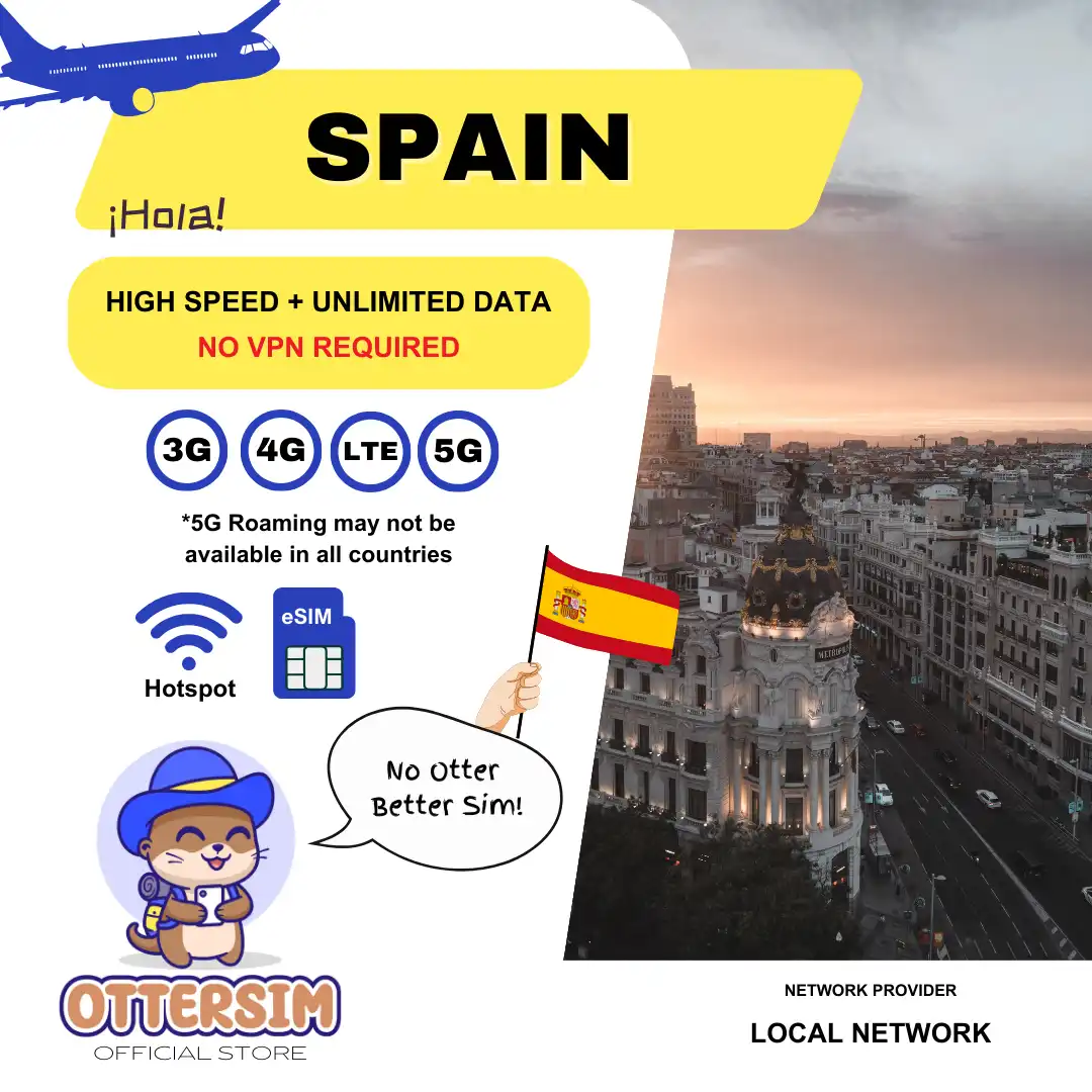 Ottersim eSIM - Spain