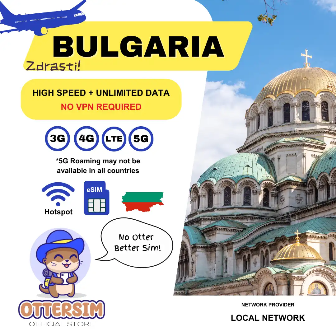 Ottersim eSIM - Bulgaria