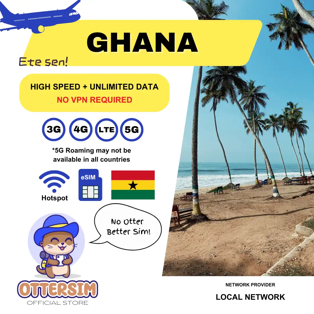 Ottersim eSIM - Ghana