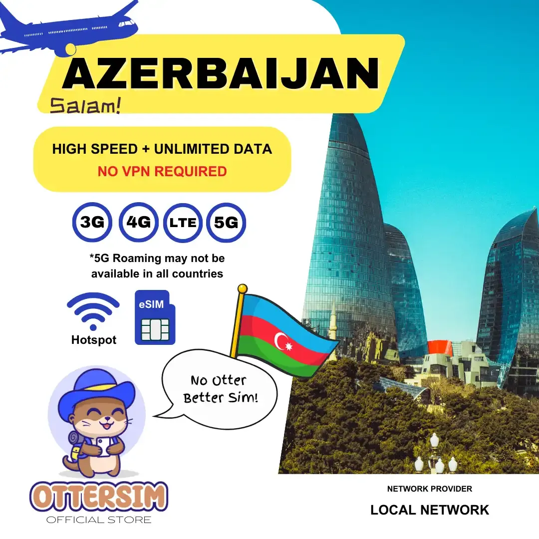 Ottersim eSIM - Azerbaijan