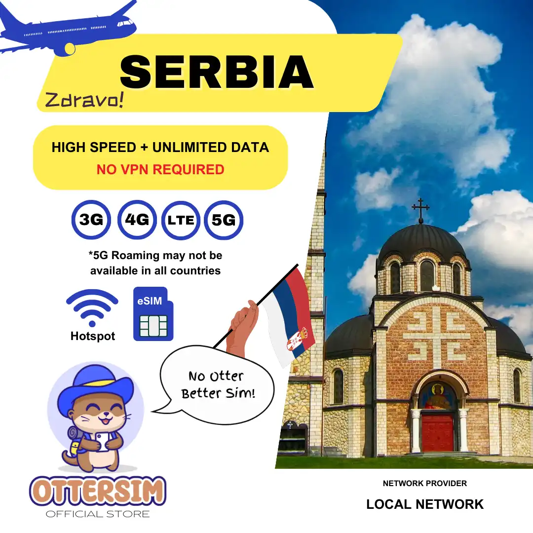 Ottersim eSIM - Serbia