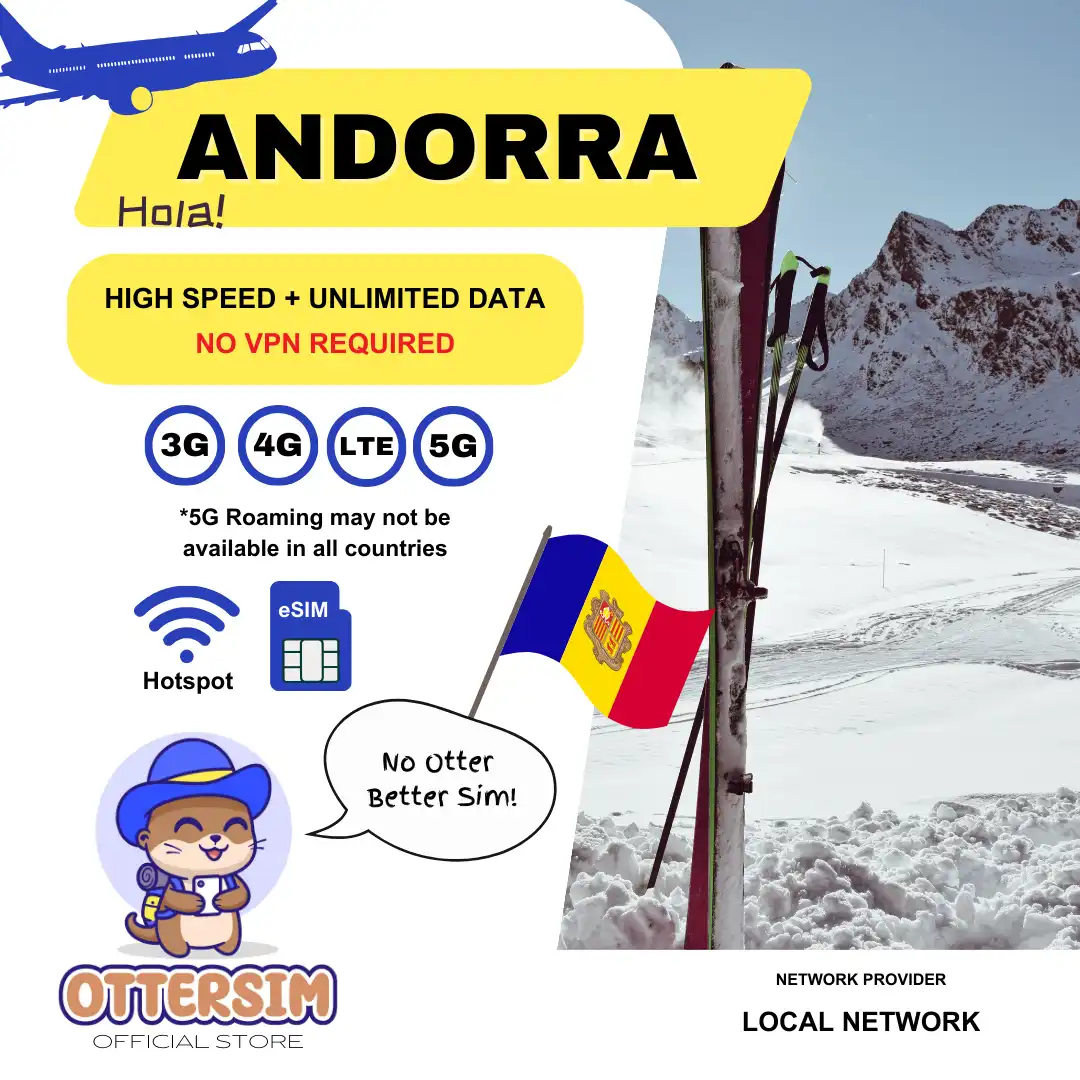 Ottersim eSIM - Andorra