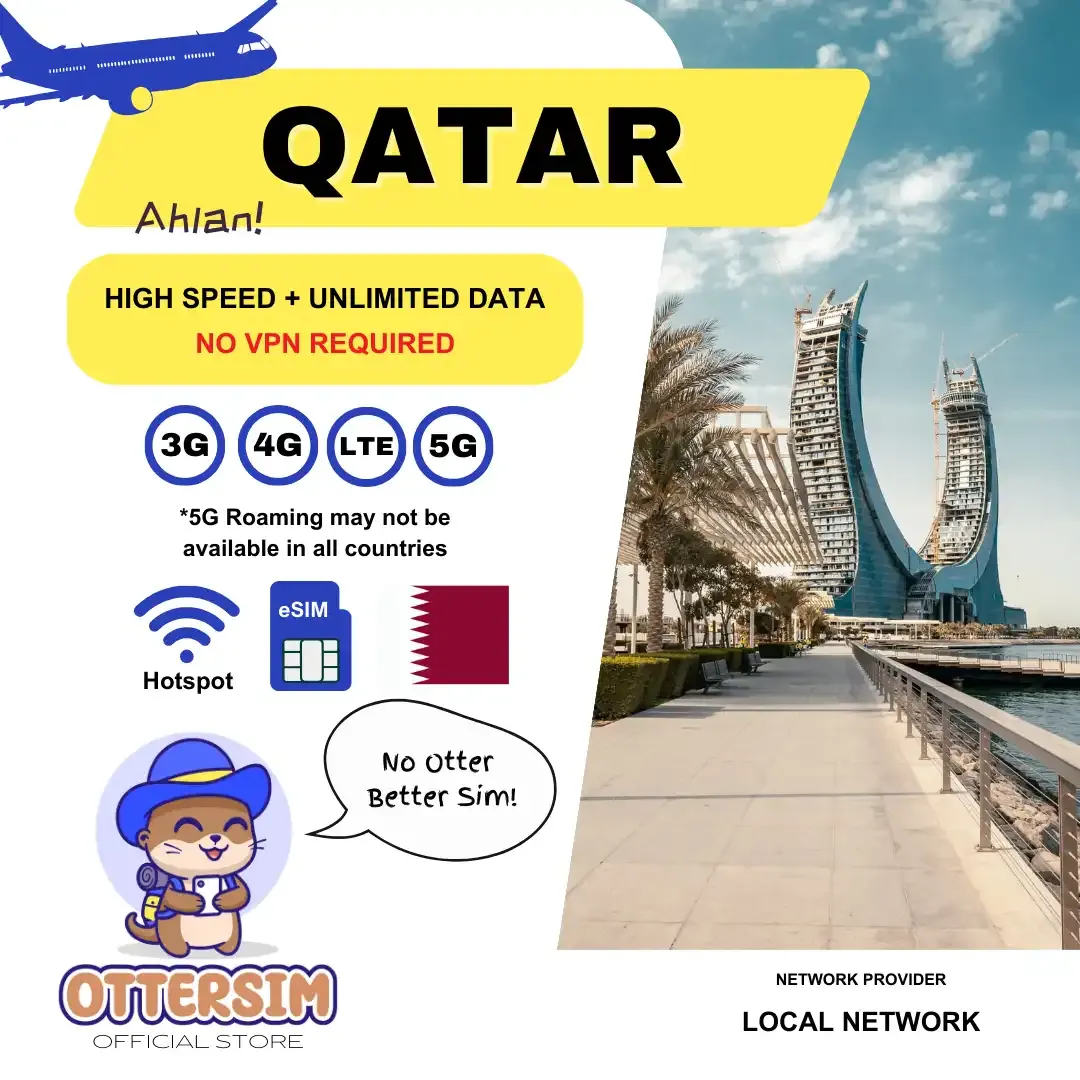 Ottersim eSIM - Qatar