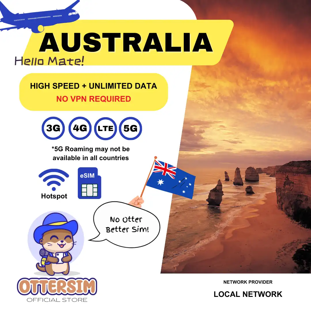 Ottersim eSIM - Australia