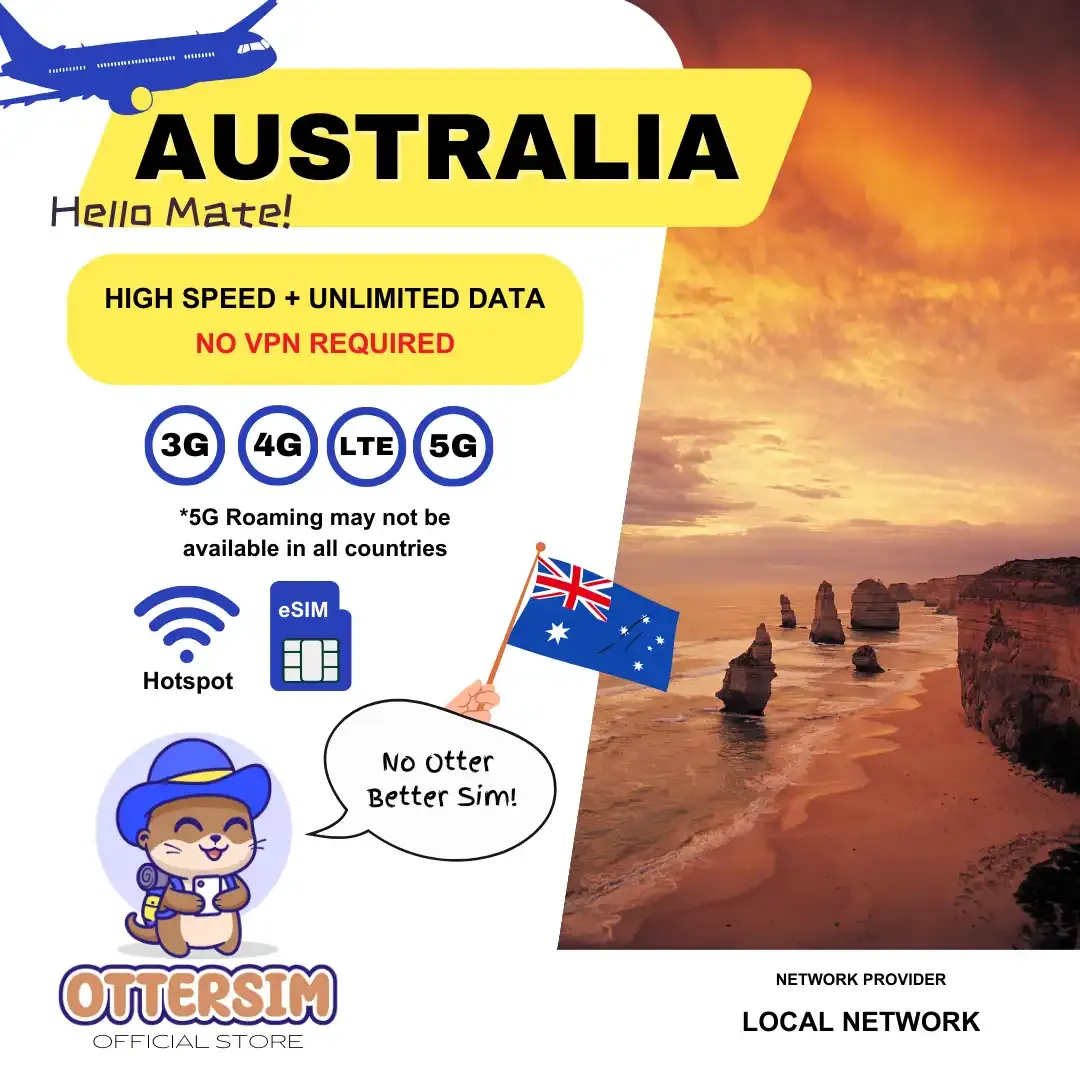 Ottersim eSIM - Australia