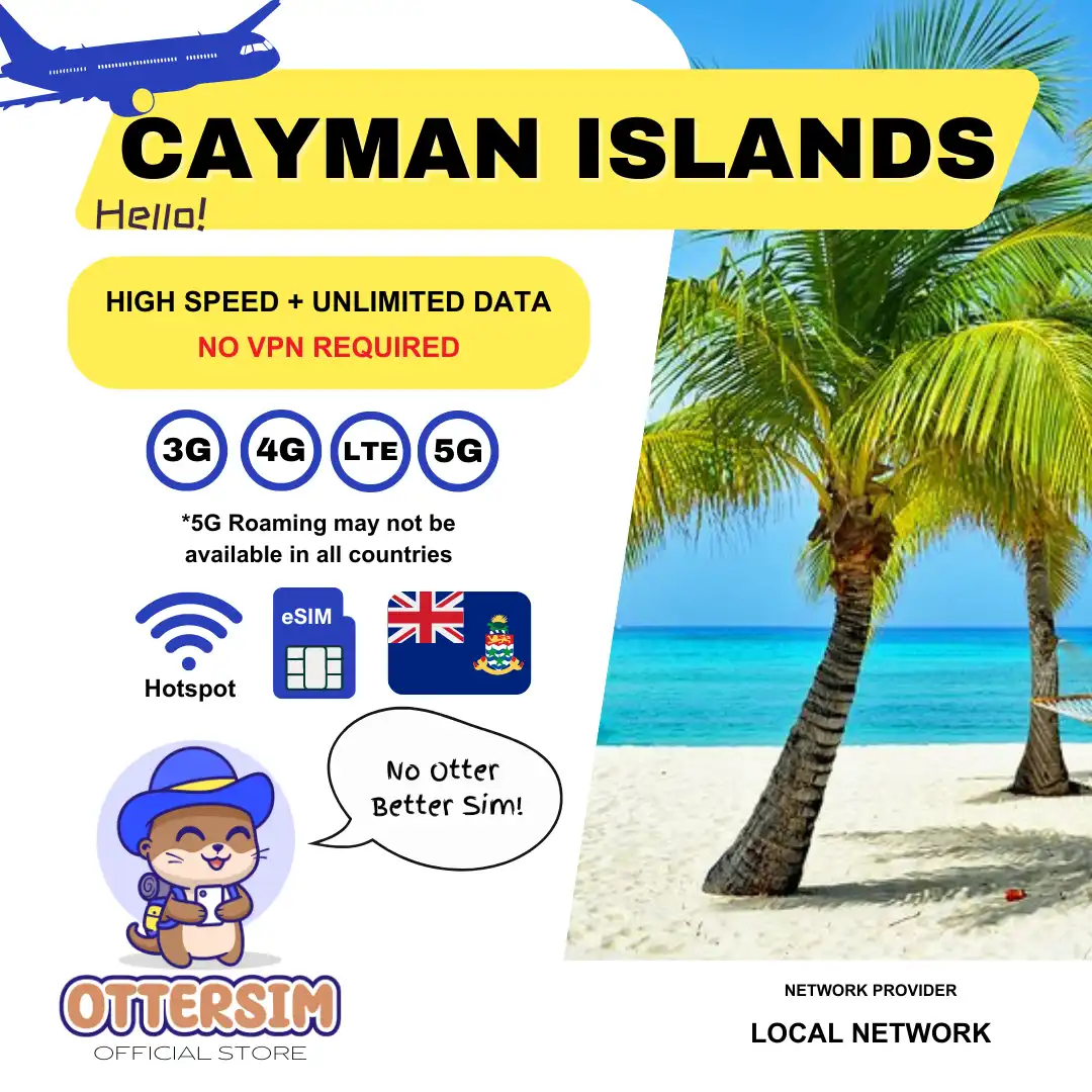 Ottersim eSIM - Cayman Islands