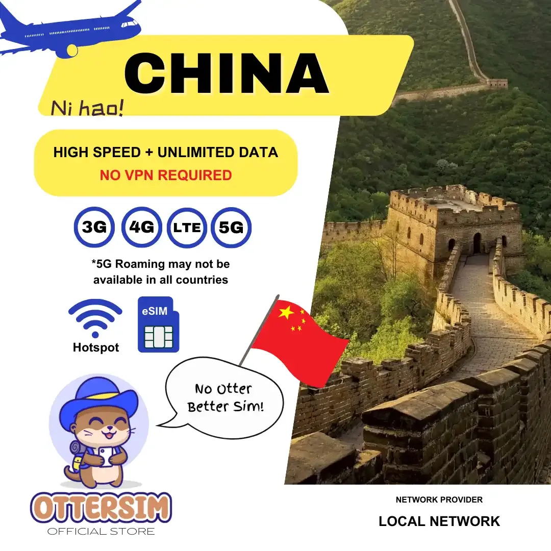 Ottersim eSIM - China