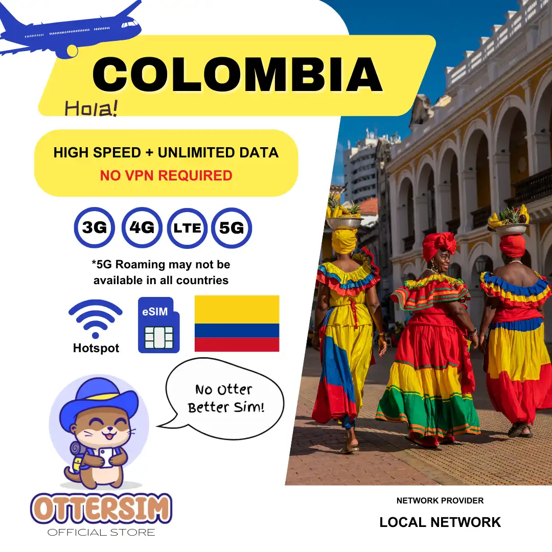 Ottersim eSIM - Colombia