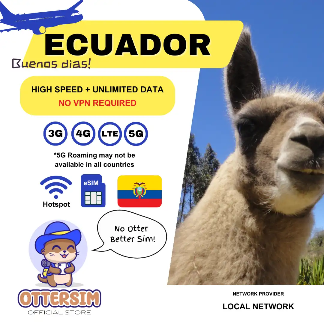 Ottersim eSIM - Ecuador