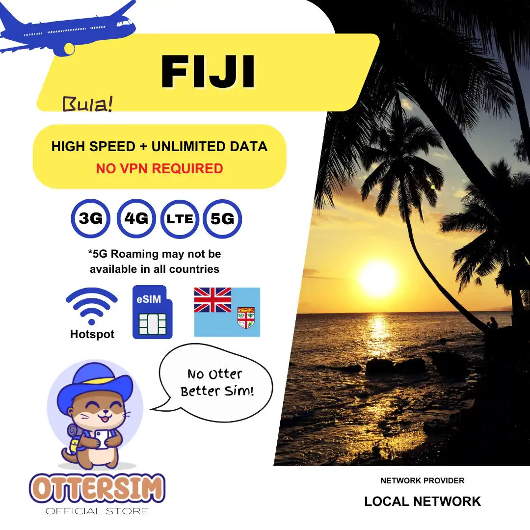 Ottersim eSIM - Fiji