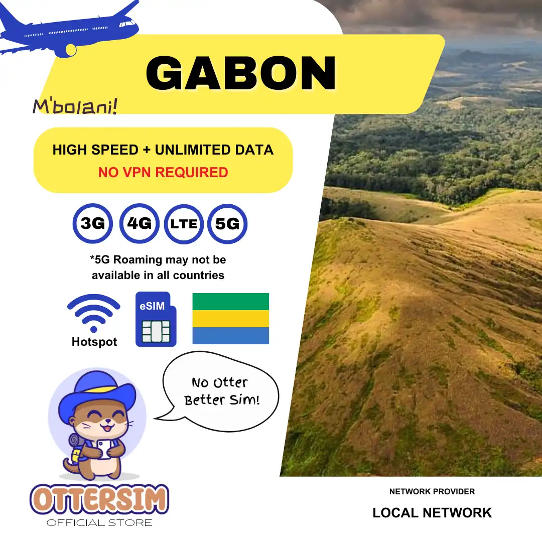 Ottersim eSIM - Gabon
