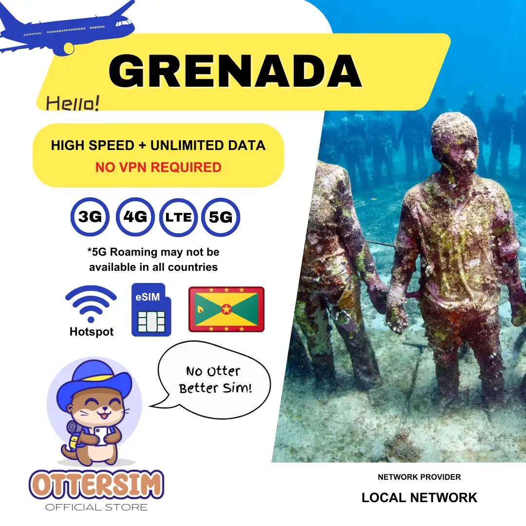 Ottersim eSIM - Grenada