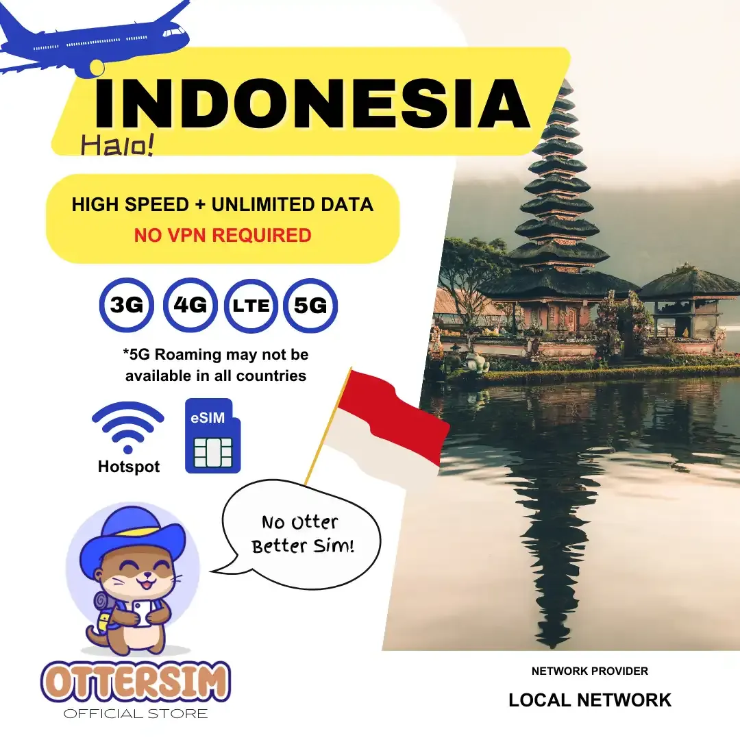 Ottersim eSIM - Indonesia