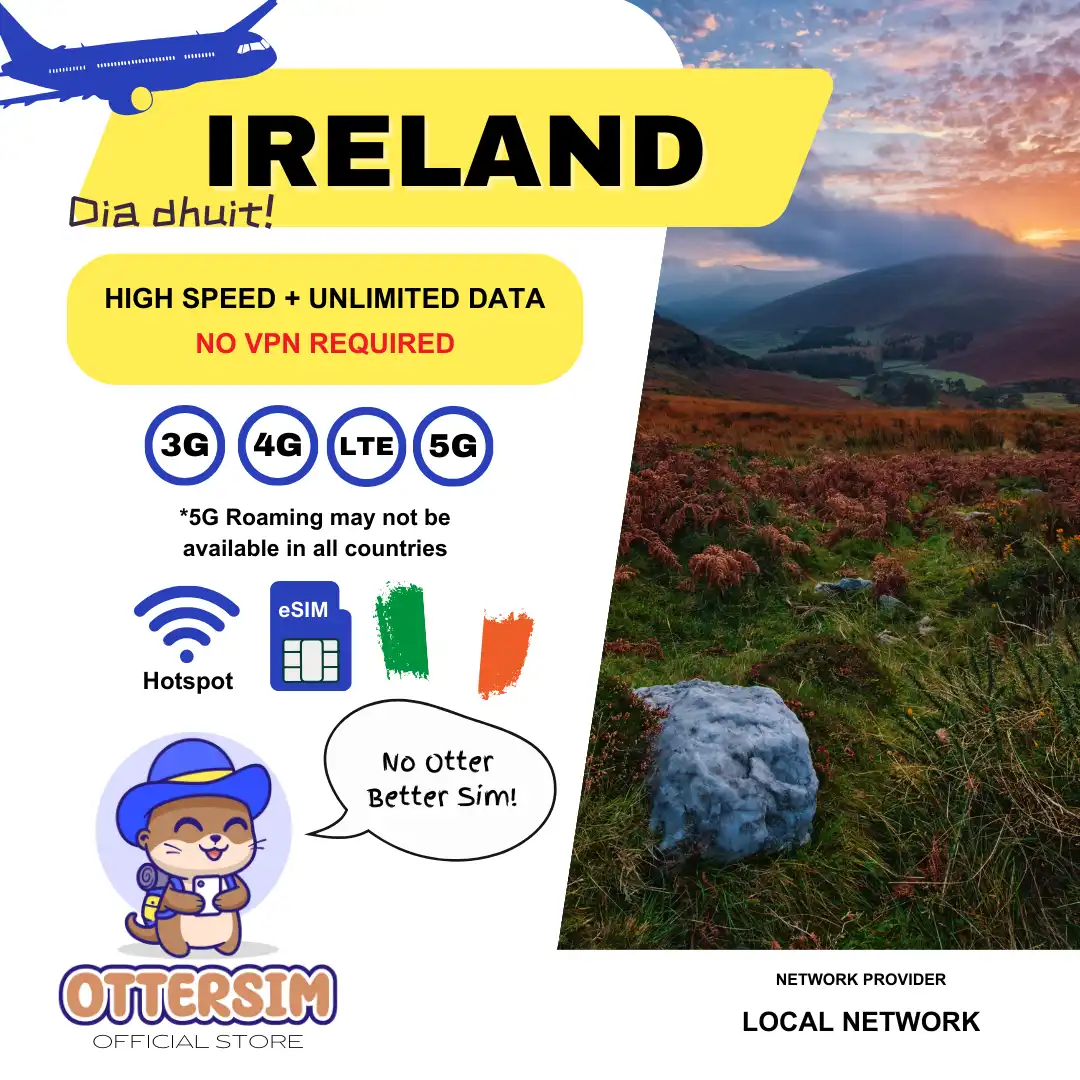 Ottersim eSIM - Ireland