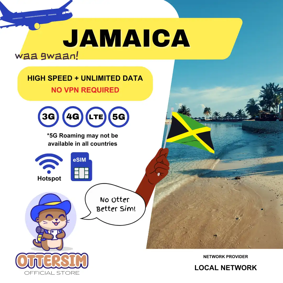 Ottersim eSIM - Jamaica