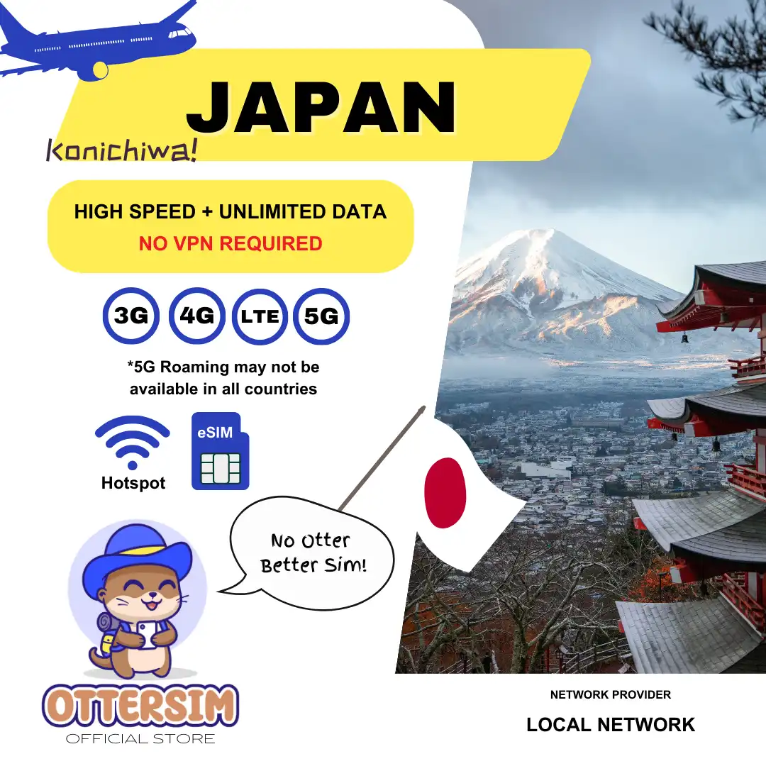 Ottersim eSIM - Japan