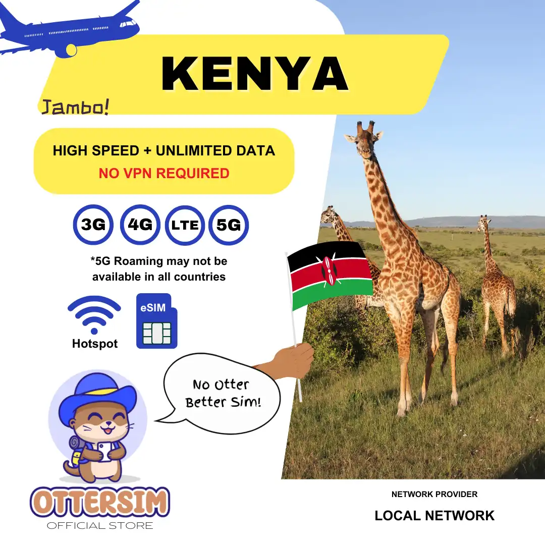 Ottersim eSIM - Kenya