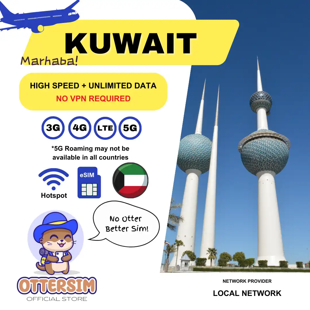 Ottersim eSIM - Kuwait
