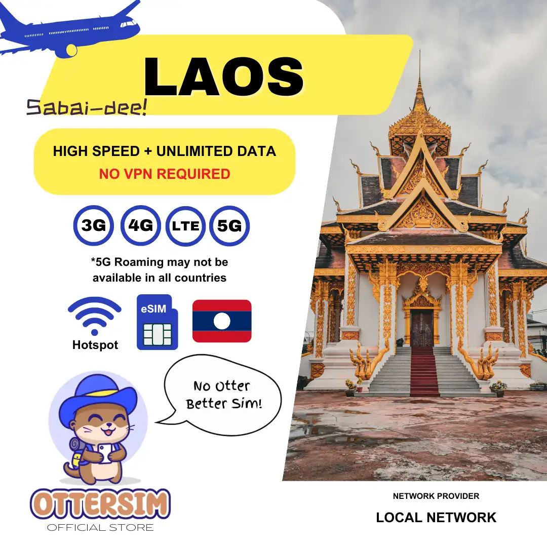 Ottersim eSIM - Laos