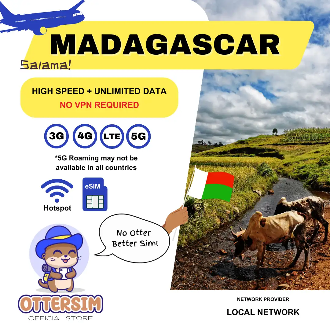 Ottersim eSIM - Madagascar