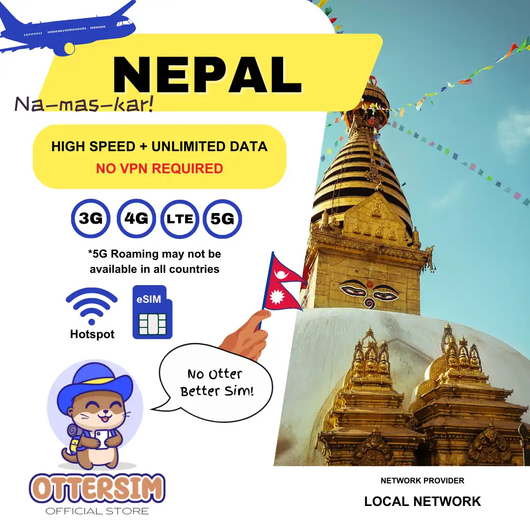 Ottersim eSIM - Nepal