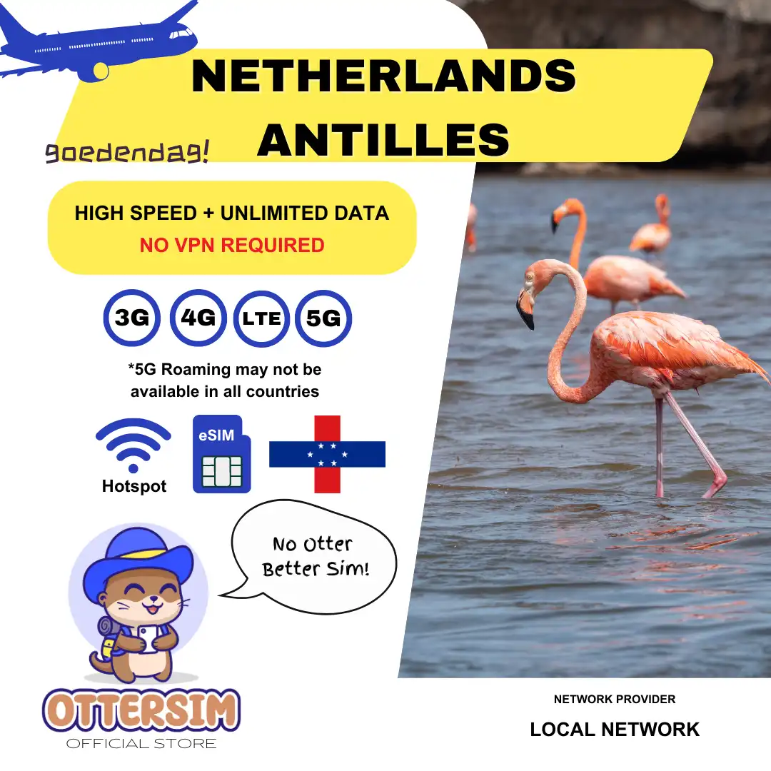 Ottersim eSIM - Netherlands Antilles