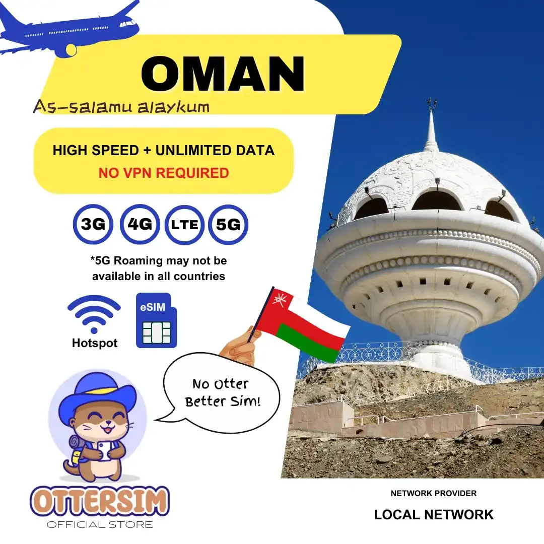 Ottersim eSIM - Oman