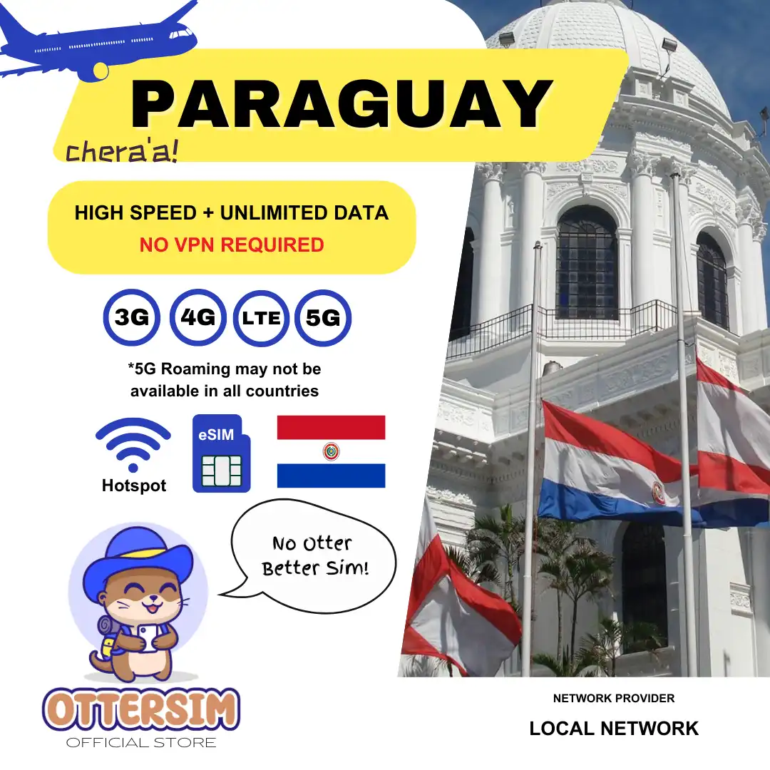 Ottersim eSIM - Paraguay