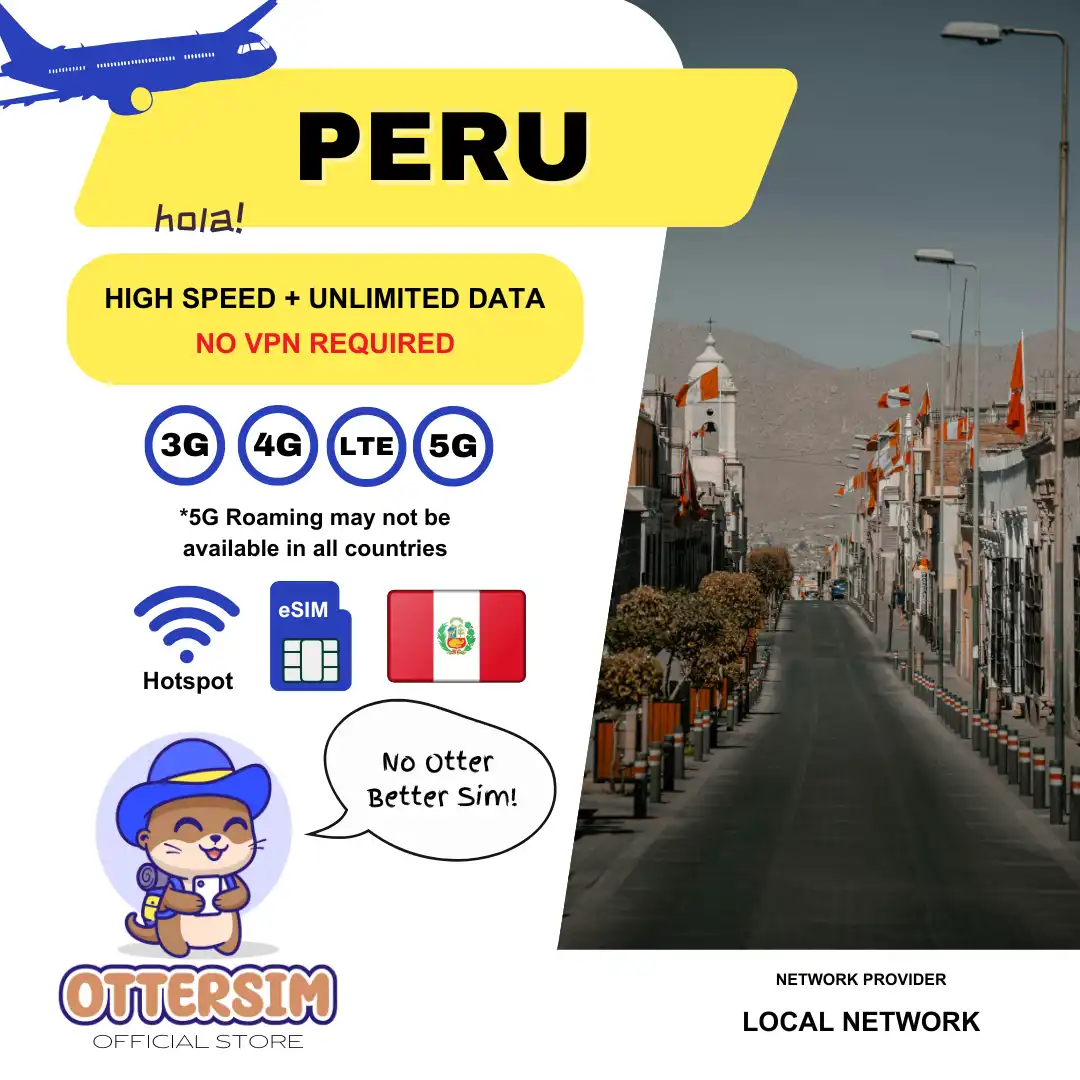 Ottersim eSIM - Peru
