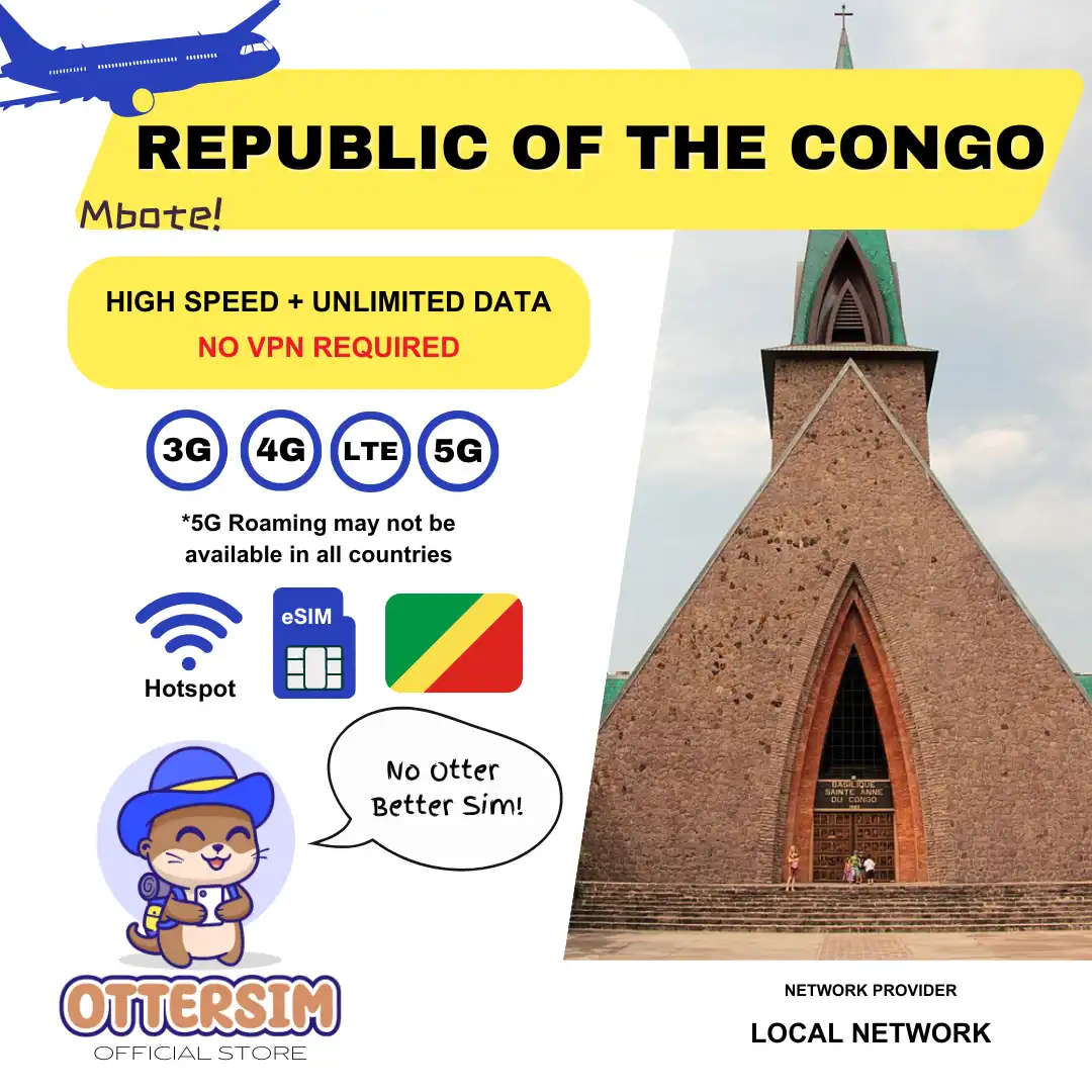 Ottersim eSIM - Republic of the Congo