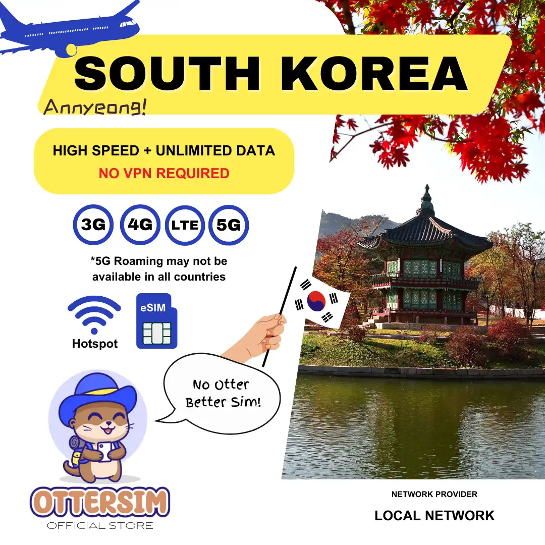 Ottersim eSIM - South Korea