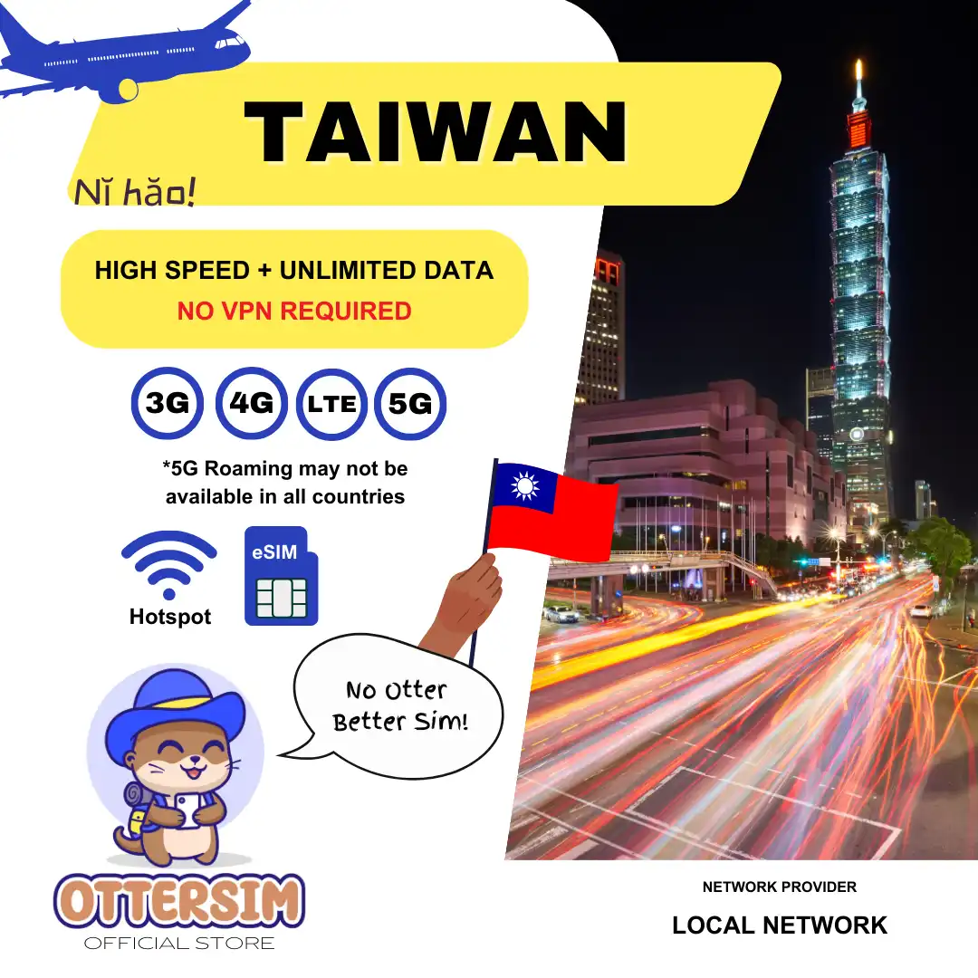Ottersim eSIM - Taiwan