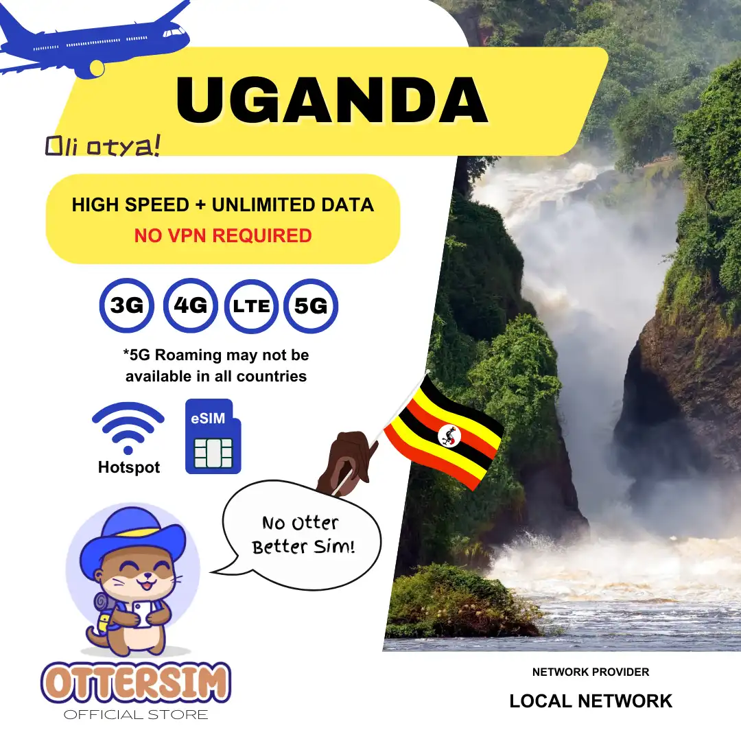 Ottersim eSIM - Uganda