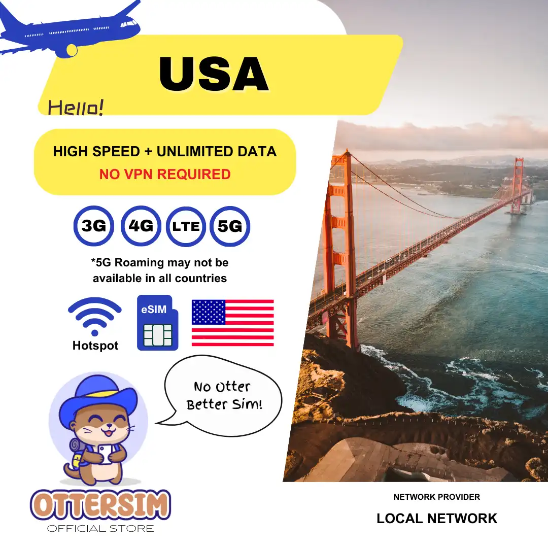 Ottersim eSIM - United States (USA)