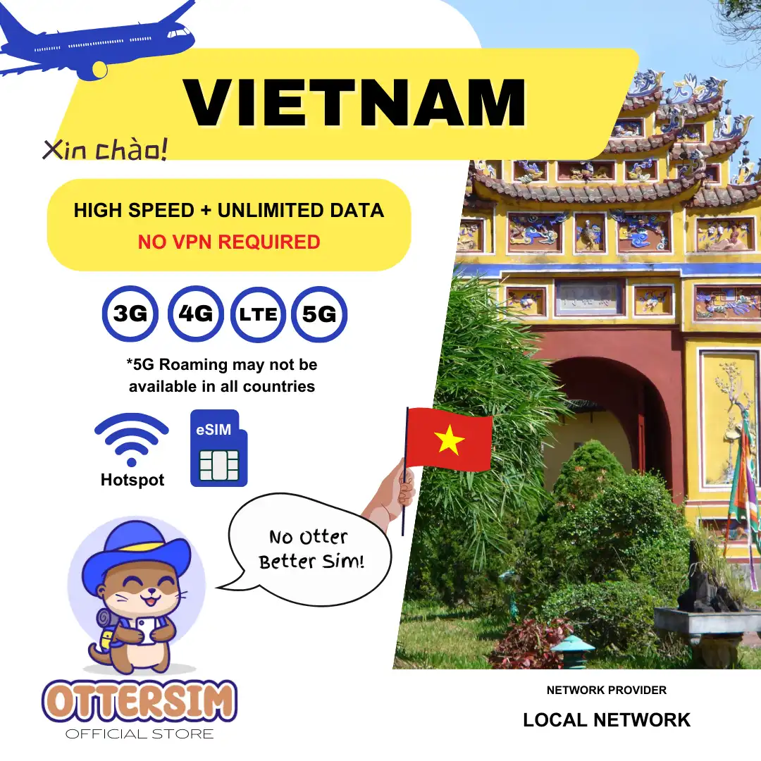 Ottersim eSIM - Vietnam