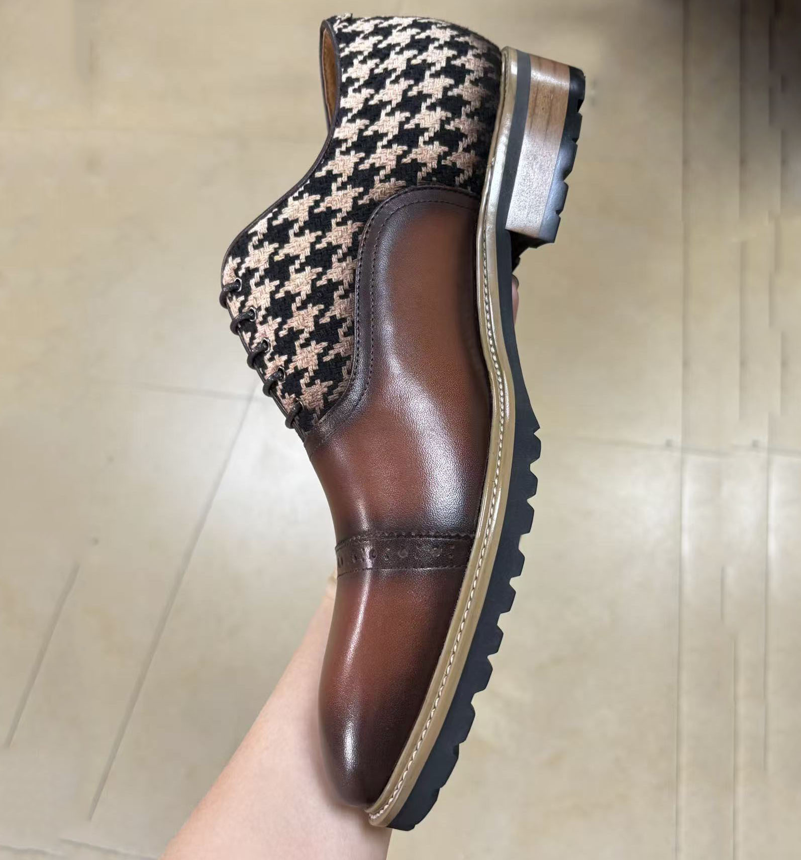 [Copy]Men's Fashion Purple Plus Size Loafers