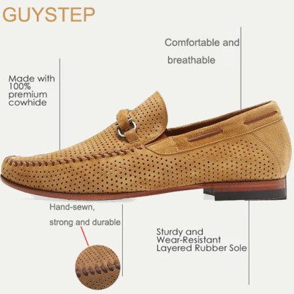 GUYSTEP™New Hot Sale Slip On Mocassin Camel