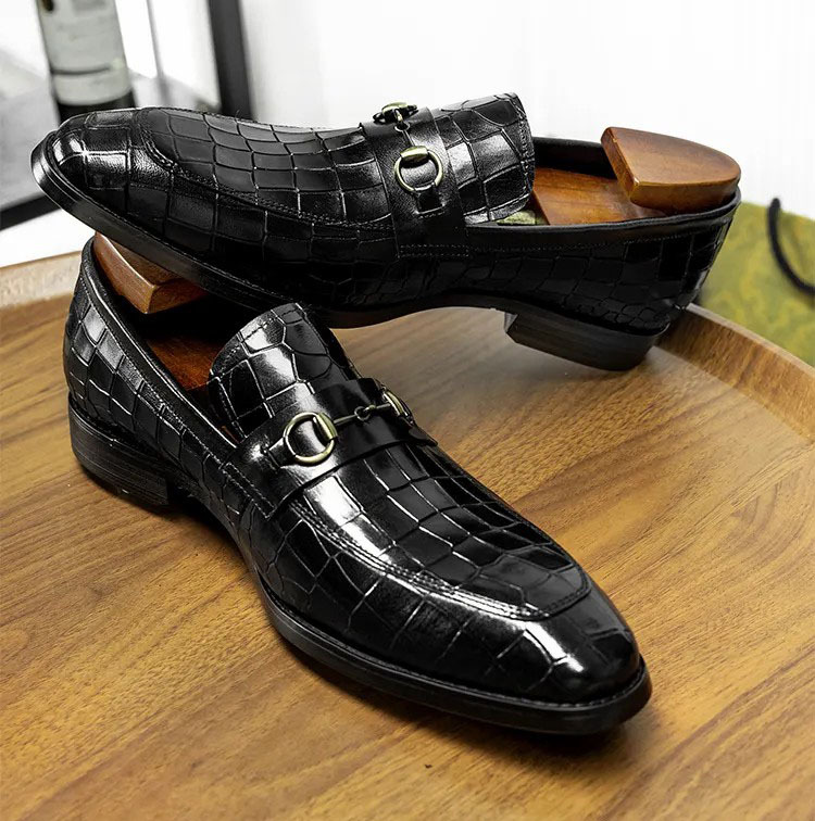 Men's new business formal leather shoes