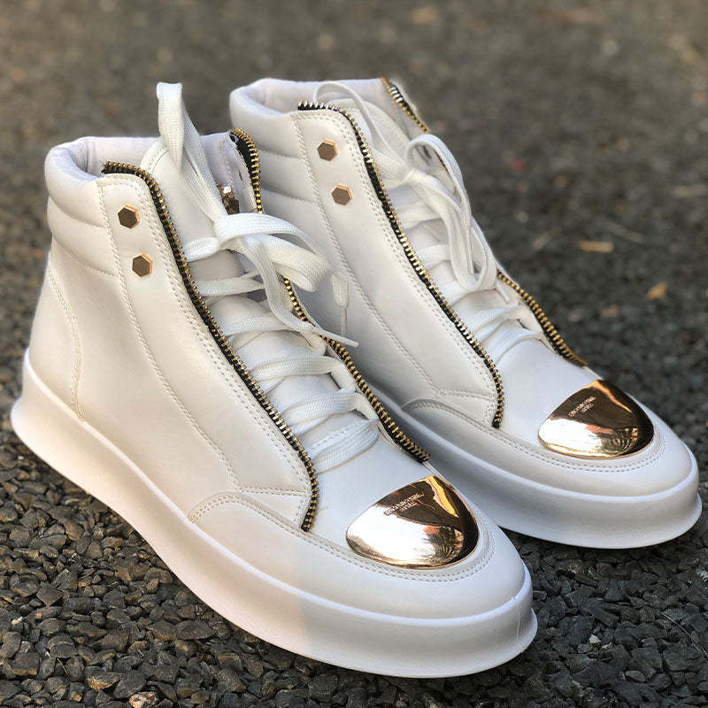 Men's high top trendy cool casual shoes