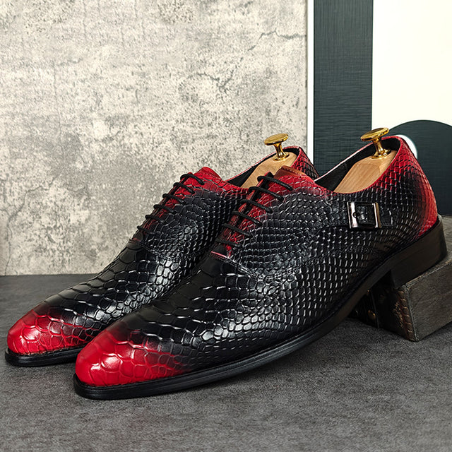 GUYSTEP™High-grade handmade cowhide all-match business formal leather shoes