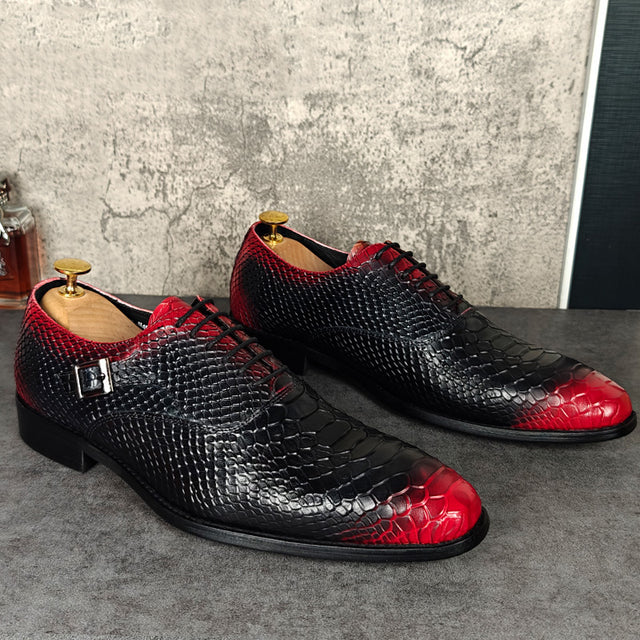 GUYSTEP™High-grade handmade cowhide all-match business formal leather shoes