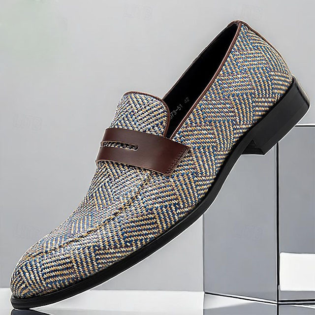 [Copy]GUYSTEP™Men's Hand Woven Penny Loafers