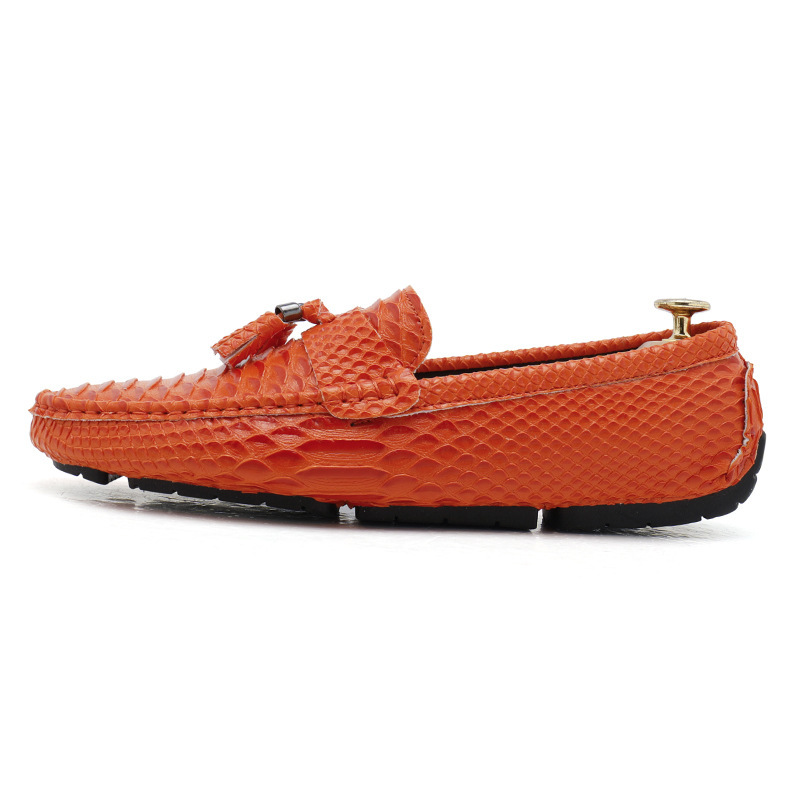 [Copy]Large size slip-on casual leather shoes
