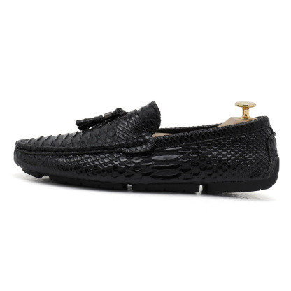 [Copy]Large size slip-on casual leather shoes