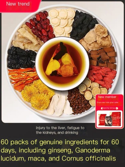 Liver and Kidney Tea, Tonic Tea, and Health-preserving Tea