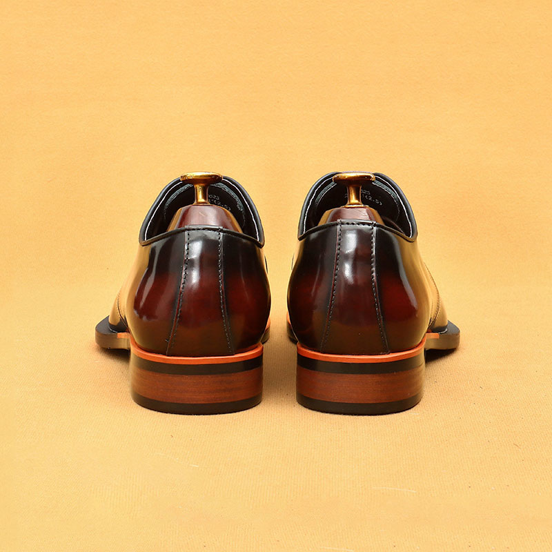 Men's Genuine Leather Business Formal Oxford Shoes
