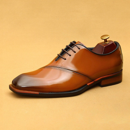 Men's Genuine Leather Business Formal Oxford Shoes