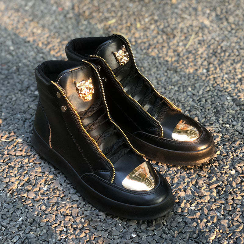 Men's high top trendy cool casual shoes