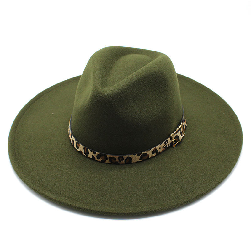 Men'sWide - Brim Fedora Hats 